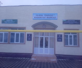 16-sоn ”Parvoz” madaniyat markazi