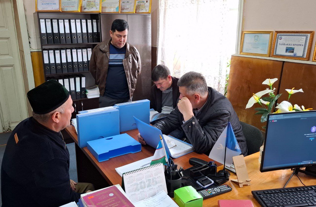 Andijon viloyati madaniyat boshqarmasi hodimlari tomonidan tuman madaniyat markazlari faoliyati o'rganildi.