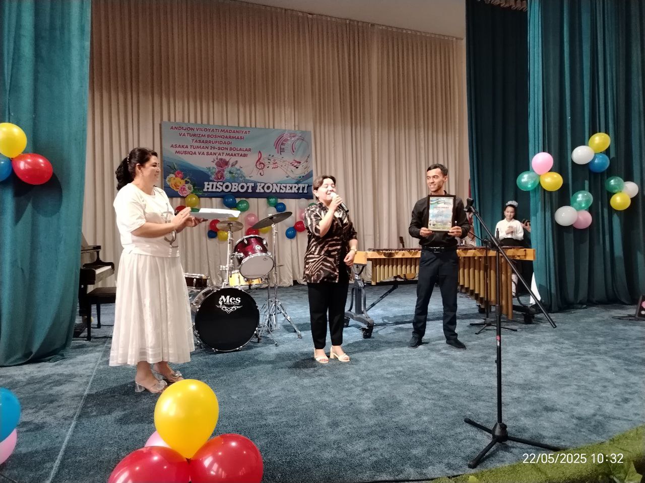 Joriy yilning 22-may kuni 29-sonli bolalar musiqa va san’at maktabining Hisobot konsert dasturi bo‘lib o‘tdi.