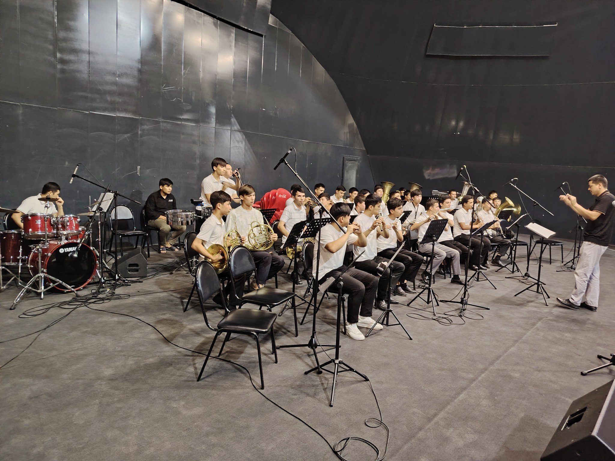 O‘zbekiston Davlat Konservatoriyasida damli cholg‘u orkestrlari va ansambllari o‘rtasida "Damli sozlar navosi" II-xalqaro festivali bo‘lib o‘tdi.