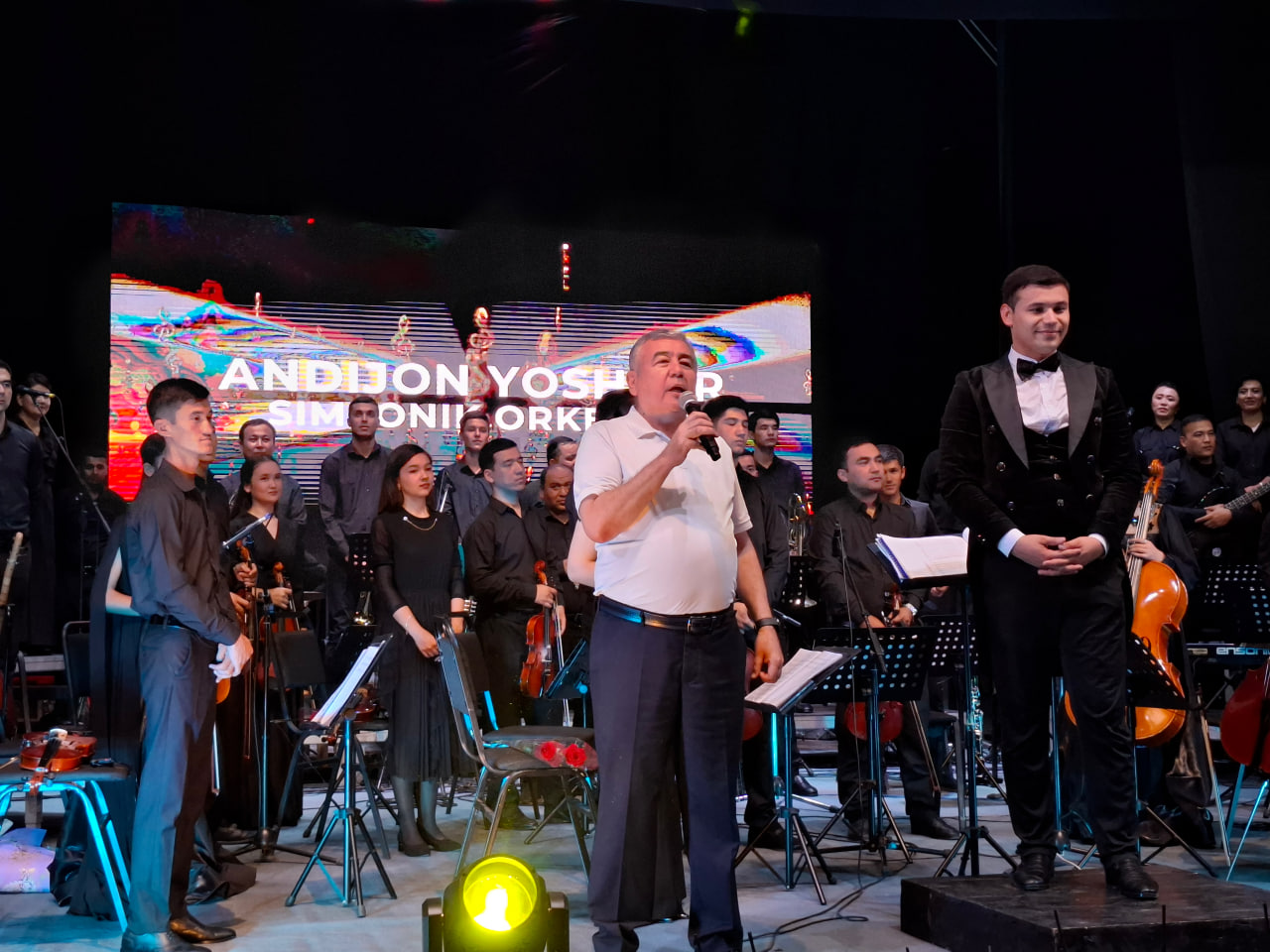 "Yoshlar Simfonik Orkestri"ning  konserti bo‘lib o‘tdi.