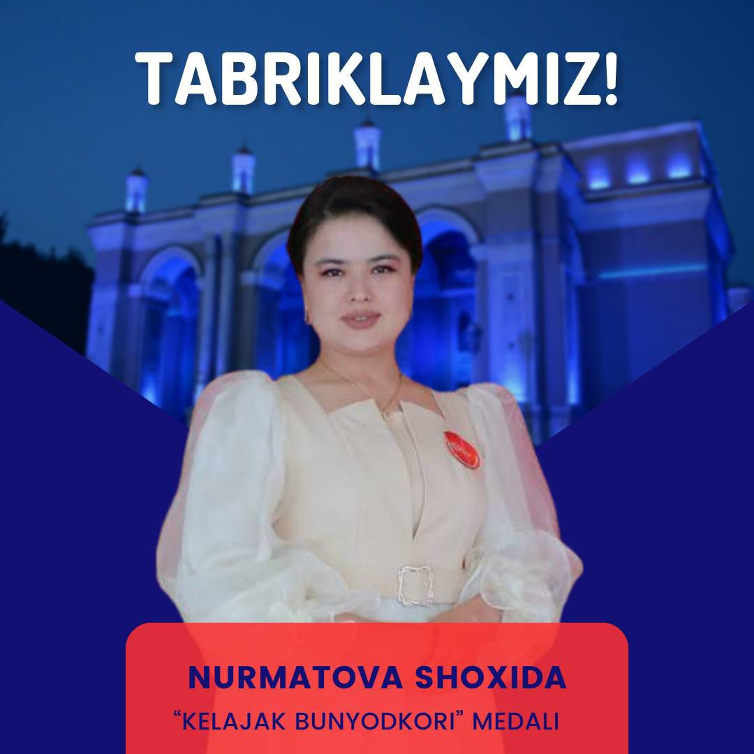 Mustaqilligimizning 34 yilligi munosabati bilan Oʻzbekiston Respublikasi Prezidentining tegishli farmoniga muvofiq bir guruh faollar davlat mukofoti, orden va medallar bilan mukofotlandi.