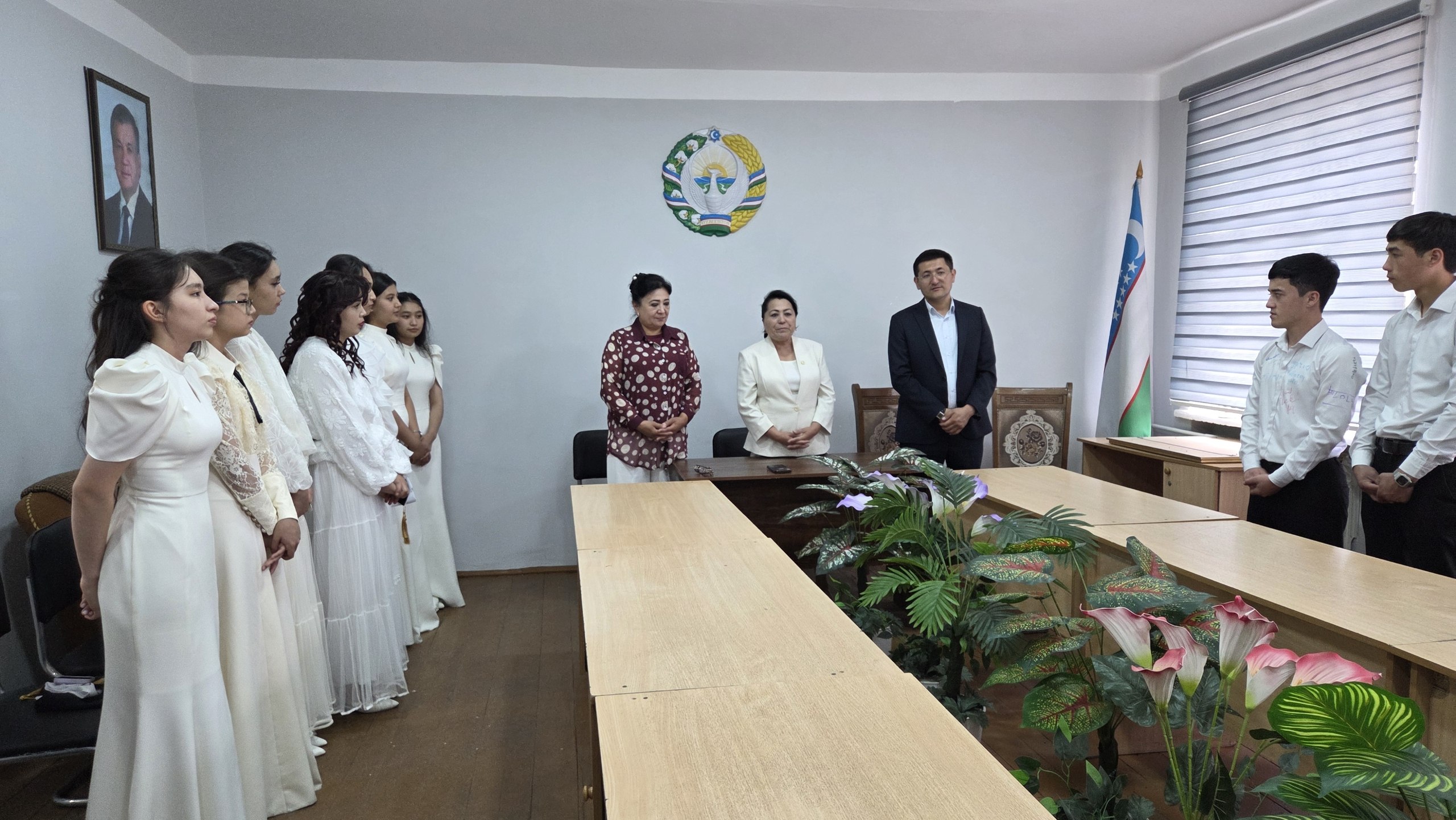 T.Sodiqov nomidagi 7-maktab-internatida "Yoshlar kuni" doirasida uchrashuv o‘tkazildi